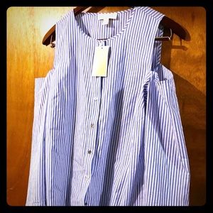 Michael Kors Cold Shoulder Long Sleeve Top